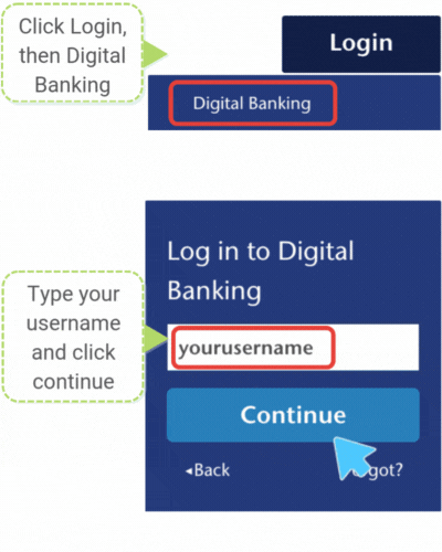 desktop login steps